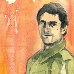 Illustration of Robert De Niro by Matt Kindt