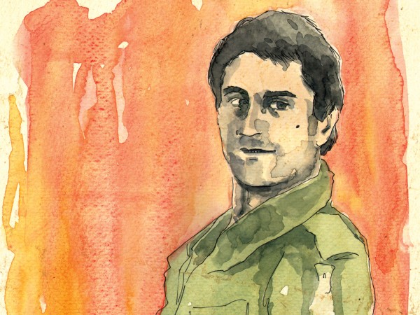 Illustration of Robert De Niro by Matt Kindt