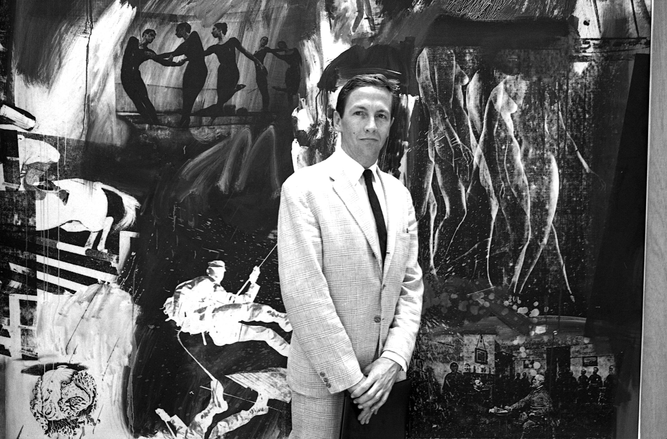 Artist Robert Rauschenberg