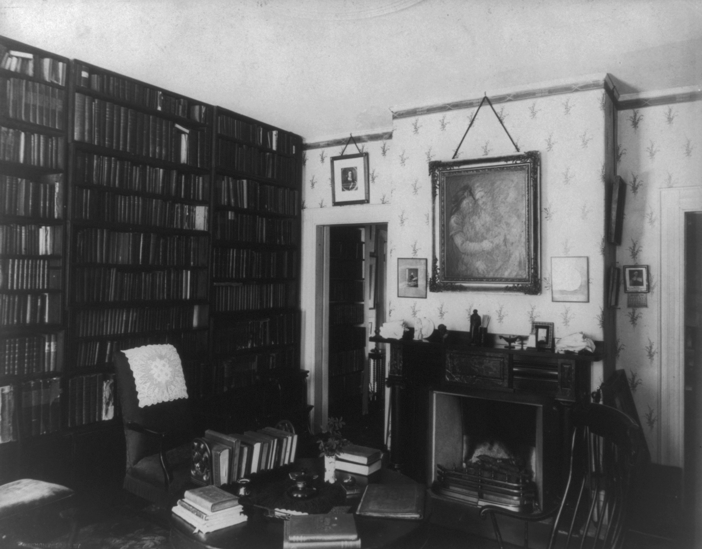 Ralph Waldo Emerson’s study