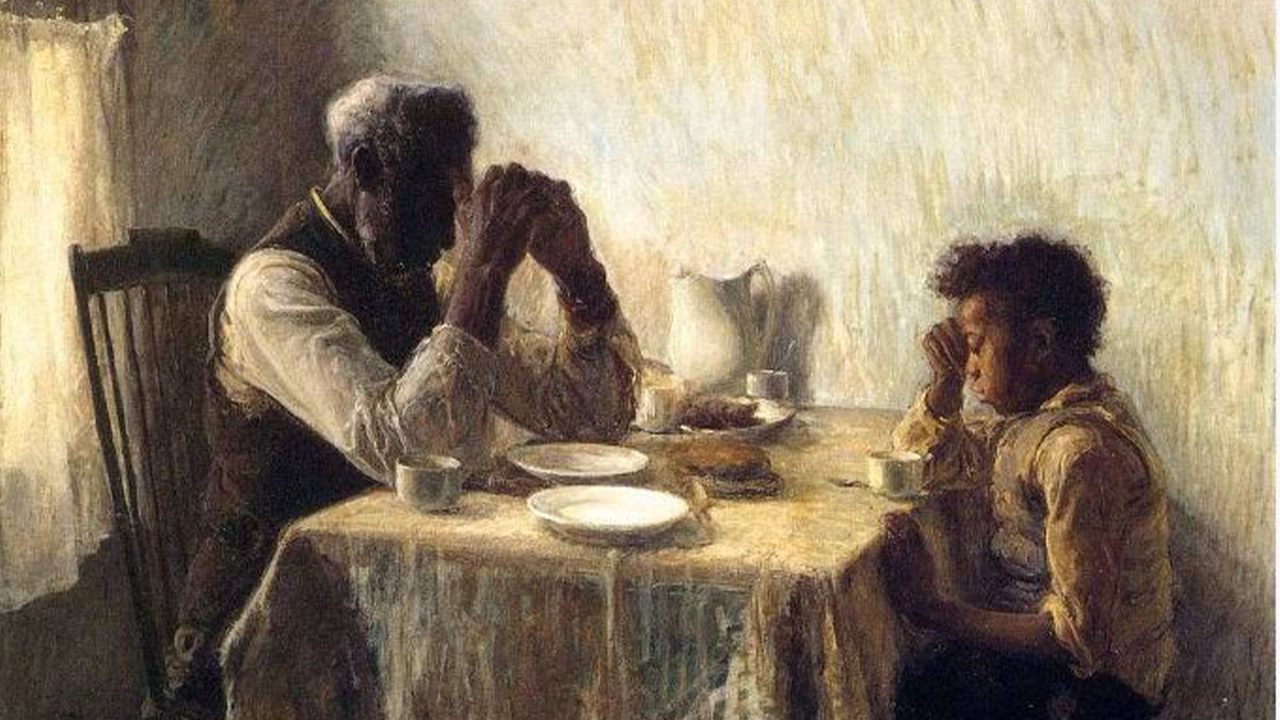 The Thankful Poor by Henry Ossawa Tanner