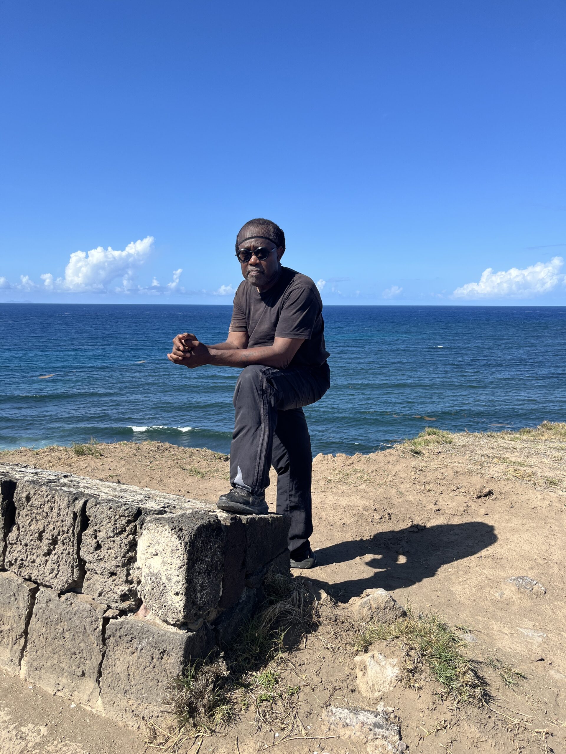 Kenneth Cuvalay, president of the St. Eustatius Afrikan Burial Ground Alliance
