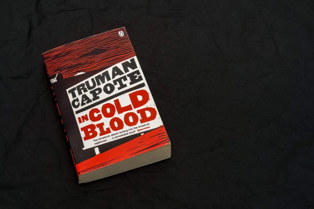 Truman Capote “In Cold Blood” book cover