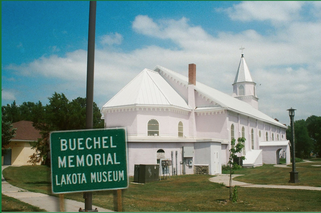 The Jesuit-owned Buechel Memorial Lakota Museum on South Dakota’s Rosebud Sioux Indian Reservation. (Photo by G.F. Fuller)