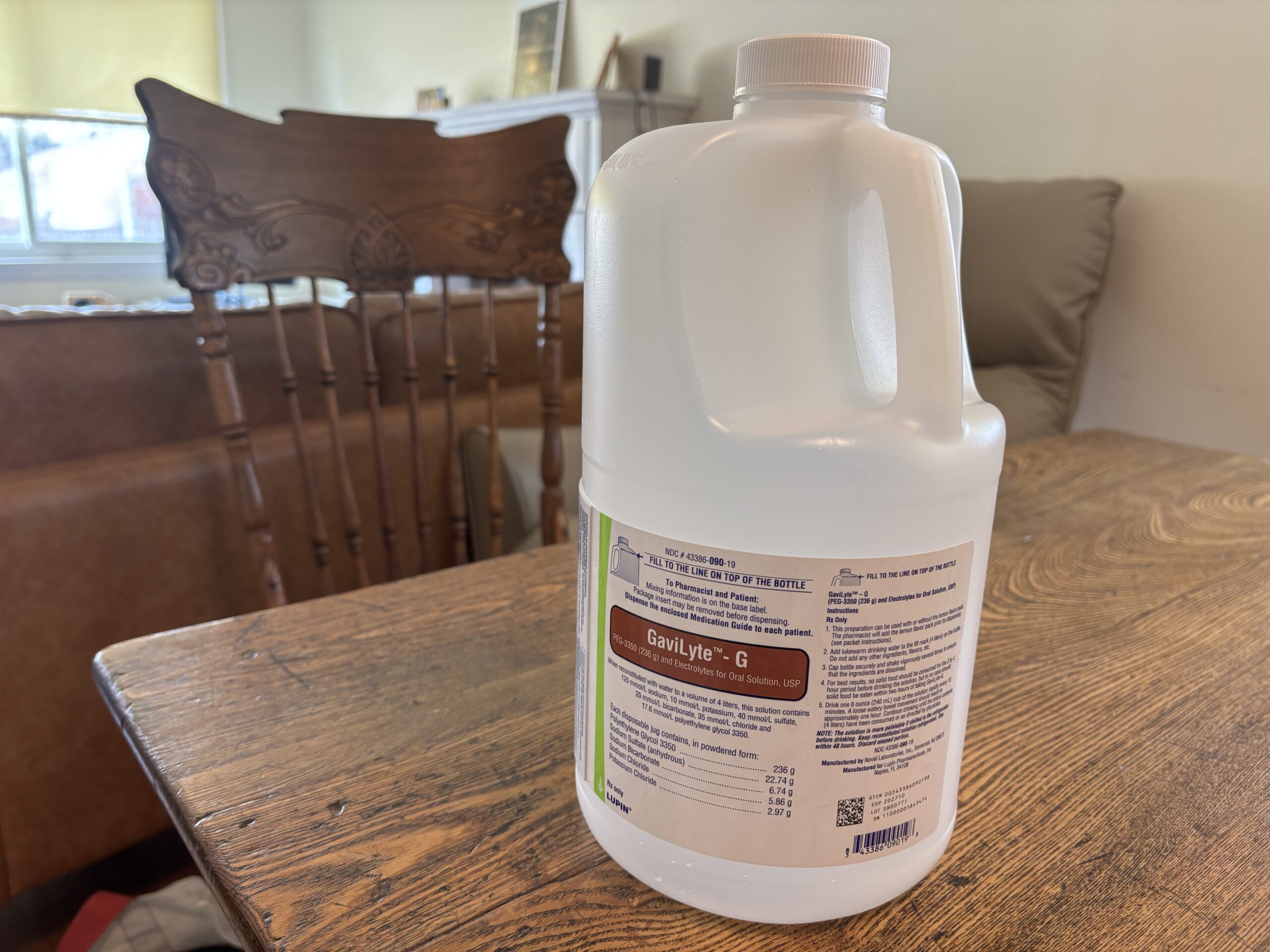 GaviLyte-G colonoscopy prep