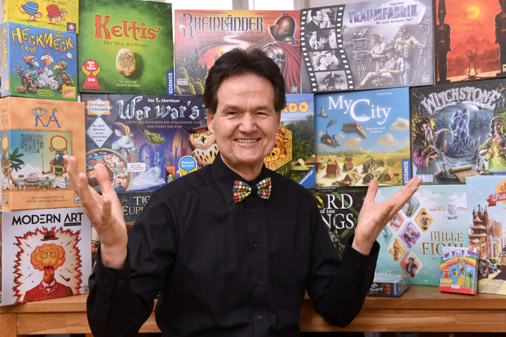 German board game designer Reiner Knizia