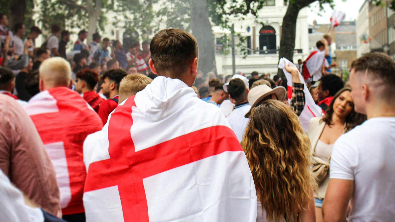 English football fans