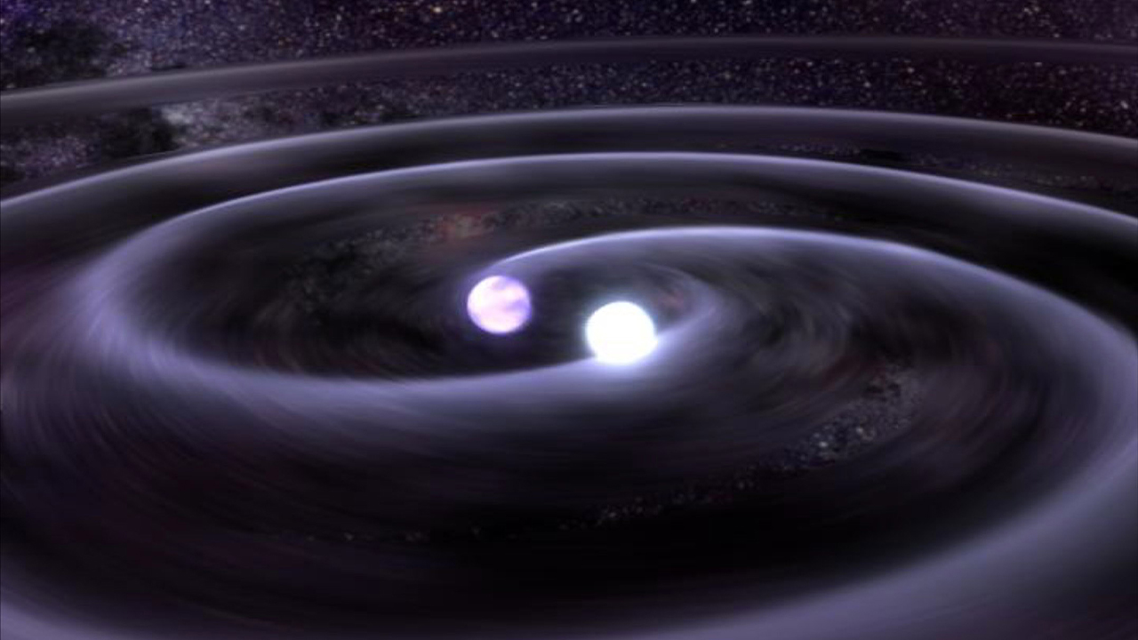 Stars in orbit (Image courtesy NASA)