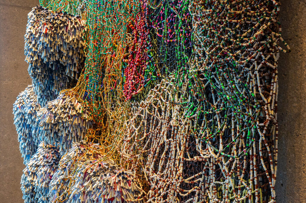 “This Land, Shared Sky,” collaboration of Nick Cave and Marie Watt (Photo by Patti Gabriel)