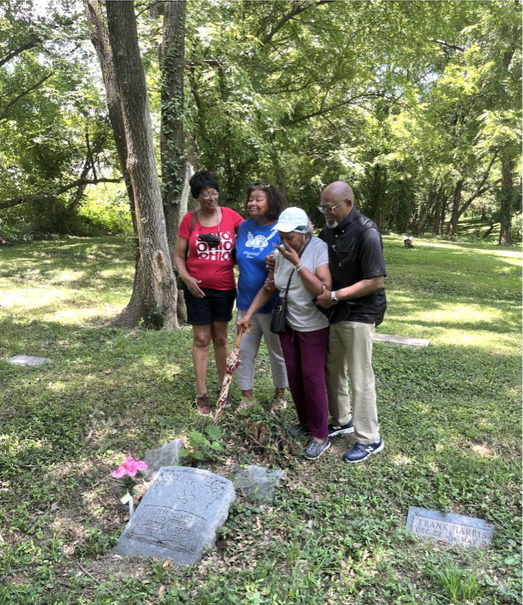 The Dent family at Greenwood Cemetery