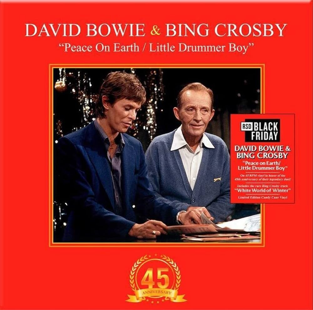 Bing Crosby and David Bowie