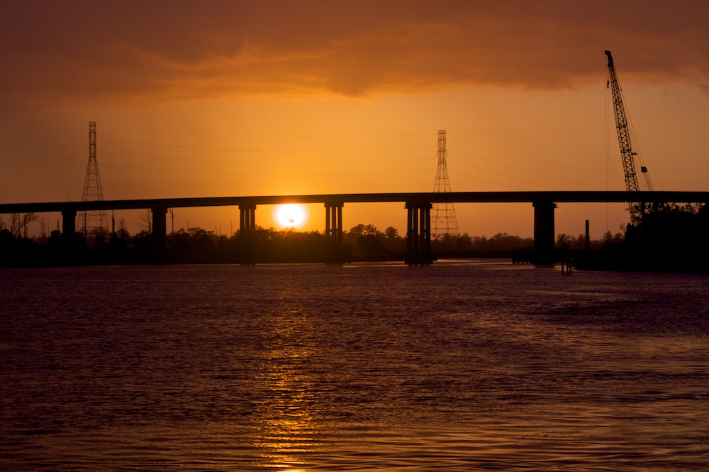 Isabel Holmes Bridge over the Northeast Cape Fear River, Wilmington, North Carolina